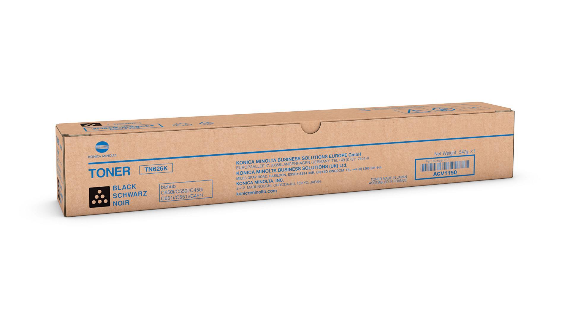 TN-626K Toner Schwarz